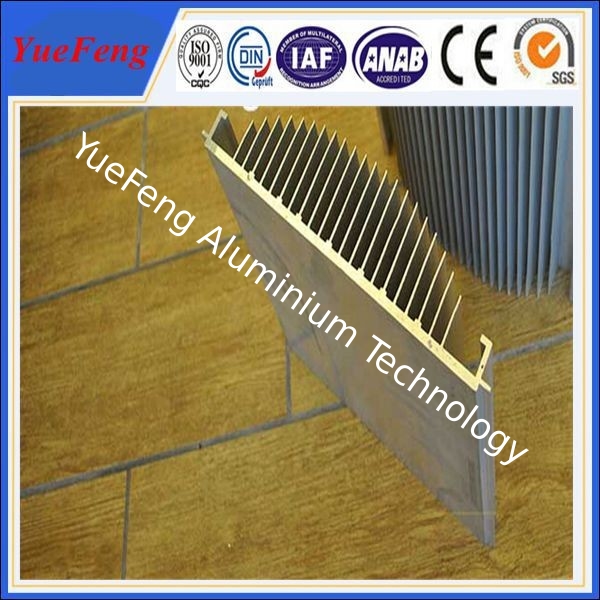 anodized aluminum extrusion heatsink, 6000 aluminum alloy aluminium amplifier heat sink