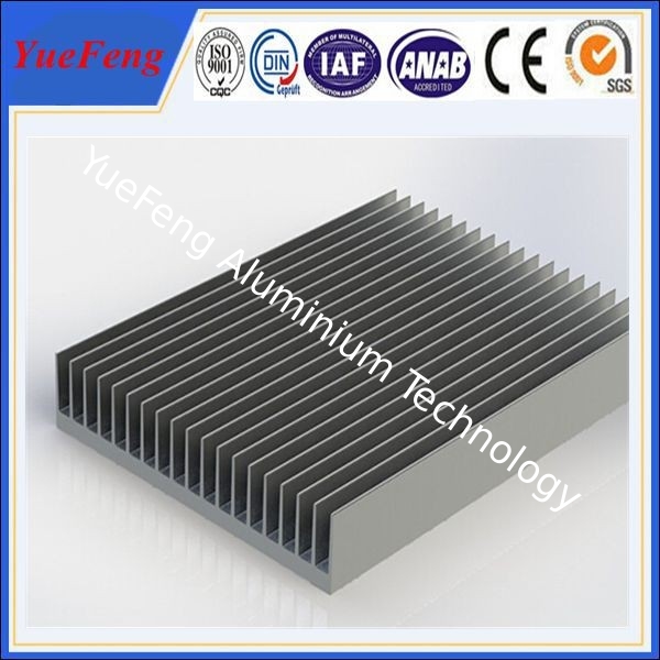 anodized aluminium heatsink, extrusion aluminum heatsink, aluminium amplifier heatsink