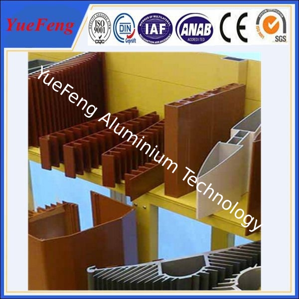 OEM aluminum profiles for heat sink manufacturer, aluminum company supply types of profile