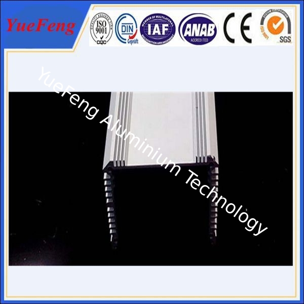 extruded aluminium special profile 6061/6063/6082, aluminum radiator fins factory