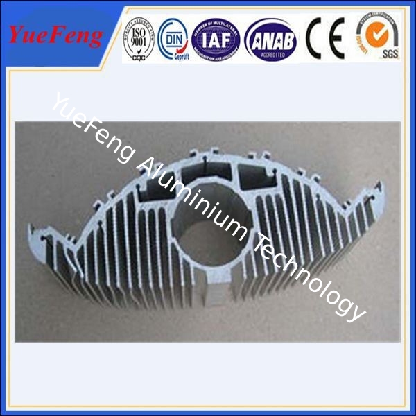 Aluminium extruded profile for heat dissipation, extruded profile aluminum heat sink