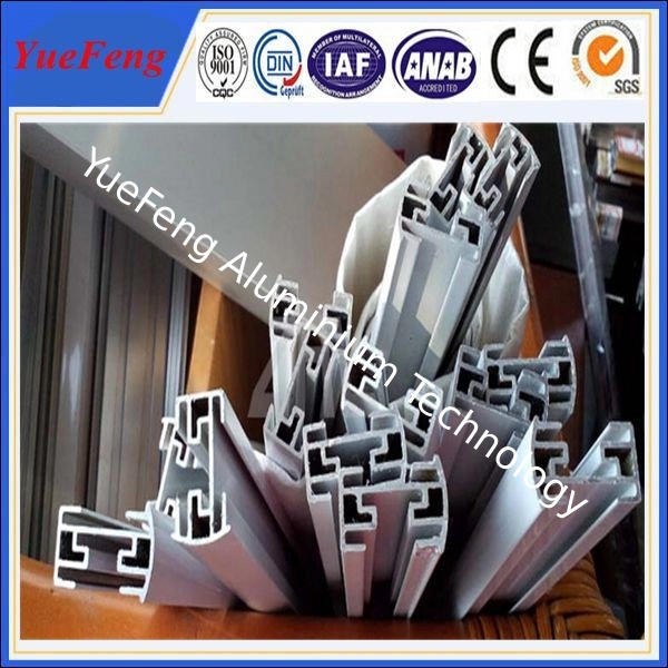 Powder coated aluminium profile,aluminium profiles for decoration, aluminium curtain rail