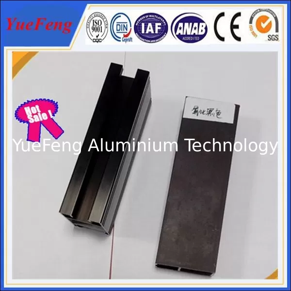 Great!!6063-t5 aluminum alloy products black anodized aluminum extrusion in china