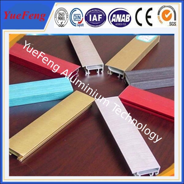 colorful aluminum building material,industrial/decorative aluminum profile extrusion