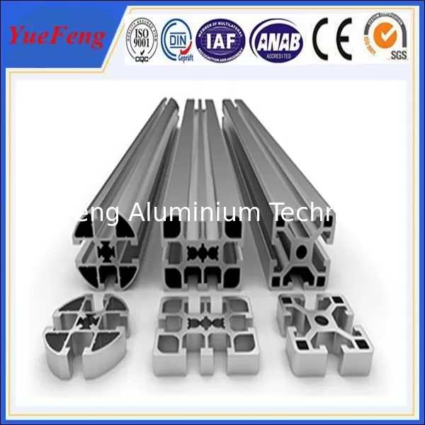 industrial profiles aluminum manufacturer, produce t slot aluminum extrusion for industry