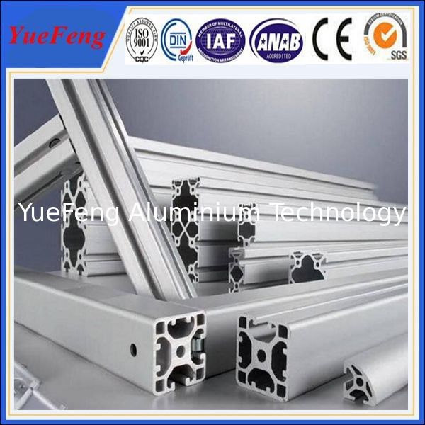 6063 6061 extrusion aluminum for industry, 6000 series industrial aluminum extrusions