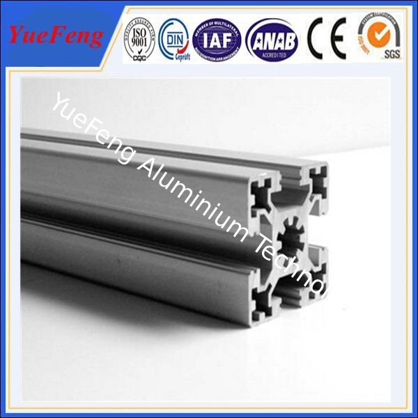 OEM t-slot anodized aluminum extrusion supplier, all types of aluminium extrusion