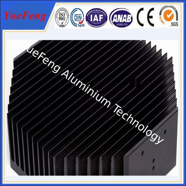 Industrial Aluminium Extrusion Product , 6063-T5 alloy Industrial Aluminium Heatsink