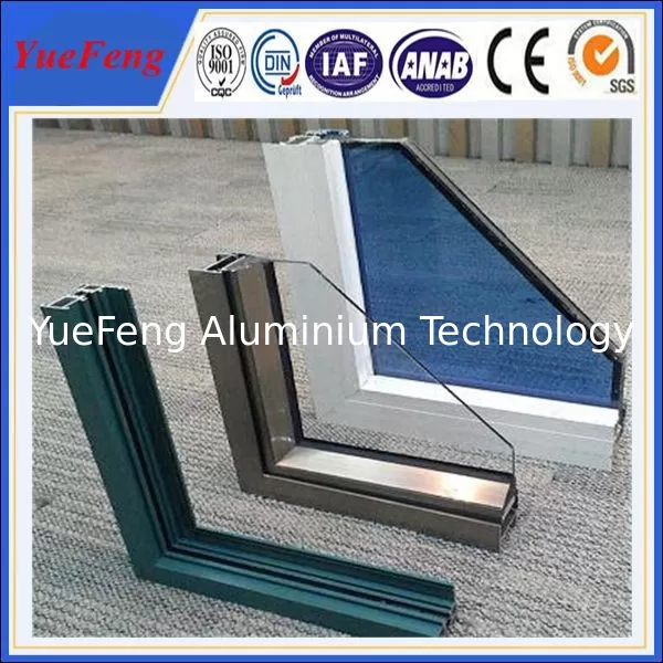 Great! Aluminium profile aluminium frame for windows and doors extrusion design