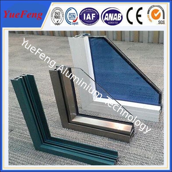 Great! Aluminium profile aluminium frame for windows and doors extrusion design