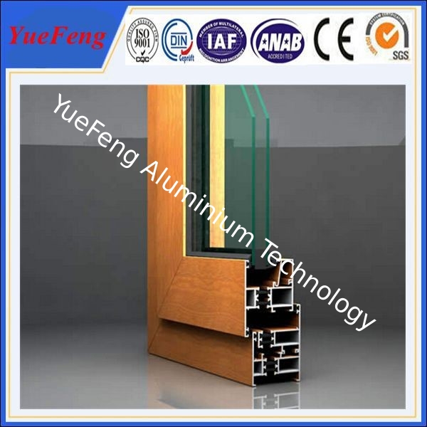 powder coated aluminium extruded profiles,extruded aluminum window profile/oem