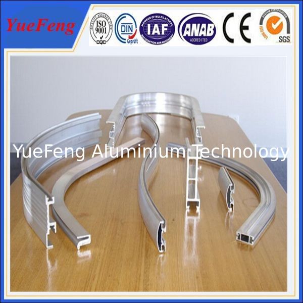 Hot! bending aluminum profiles with cnc machine, Various Aluminium Extrusions for bend