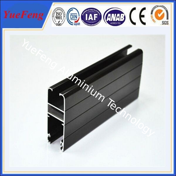 Hot! door aluminum profile drawing factory, aluminium sliding door profile