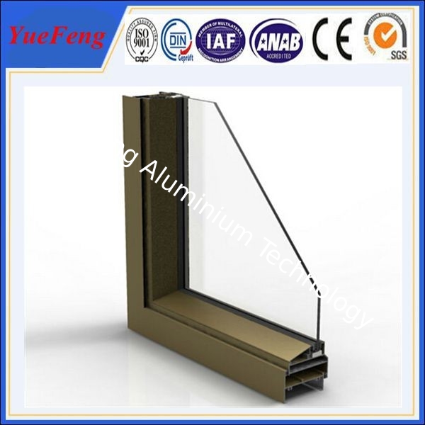 Exterior supermarket/store sliding door aluminium section,aluminium door frame price