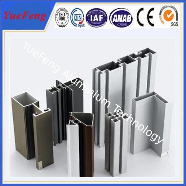 Aluminium window and door frame estruded profiles,aluminium profile for glass roof