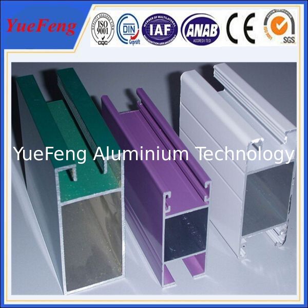 types of aluminium extrusion frame sliding glass/best price of aluminium sliding window