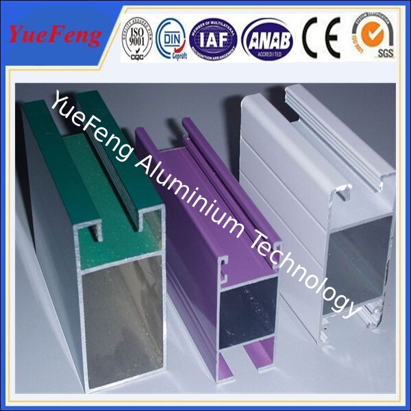 types of aluminium extrusion frame sliding glass/best price of aluminium sliding window