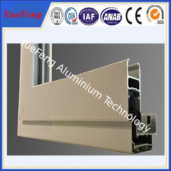 best anodized quality aluminium profile for office partition glass wall with good price