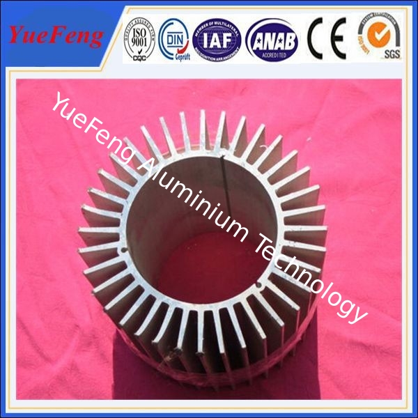 Aluminium profile radiator price manufacturer, industrial extrusion aluminium heatsink