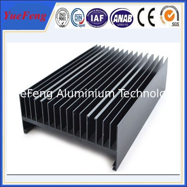 extruded aluminium radiator supplier, aluminium anodizing profiles manufacturer