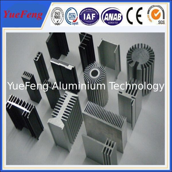 Aluminium heatsink supplier, anodized aluminum channel heat sinks price factory