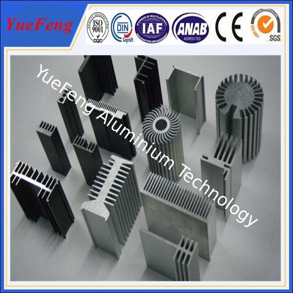 Aluminium heatsink supplier, anodized aluminum channel heat sinks price factory