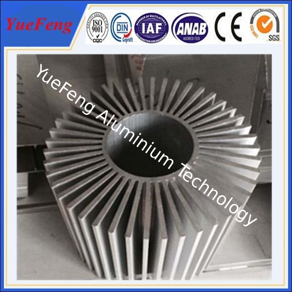 OEM/ODM Heat Sinks Type and Aluminum Alloy Body Material round heatsink