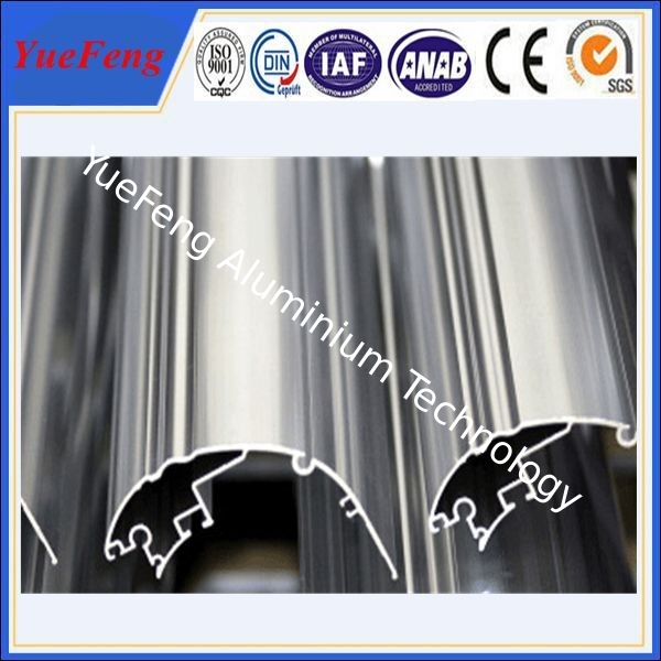 industrial extrusion aluminium profile, OEM anodized aluminum extrusion profile