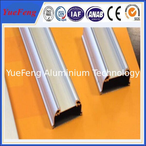 Hot! Anodized aluminum LED profile rost cover product, aluminum extrusion for led profiles