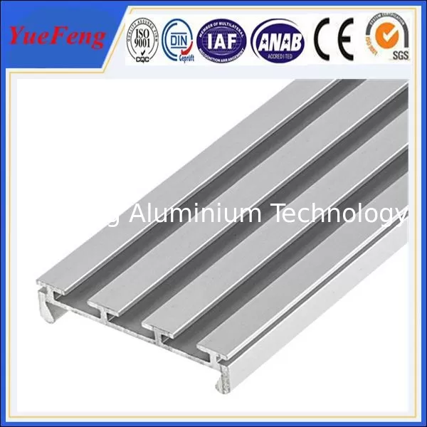 6063 T5 led aluminum profile 3~6m anodized/powder coating aluminium u tube/channel
