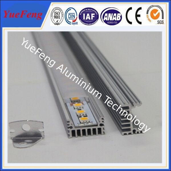 Aluminium profile for LED enclosure, aluminium housing for led strip light