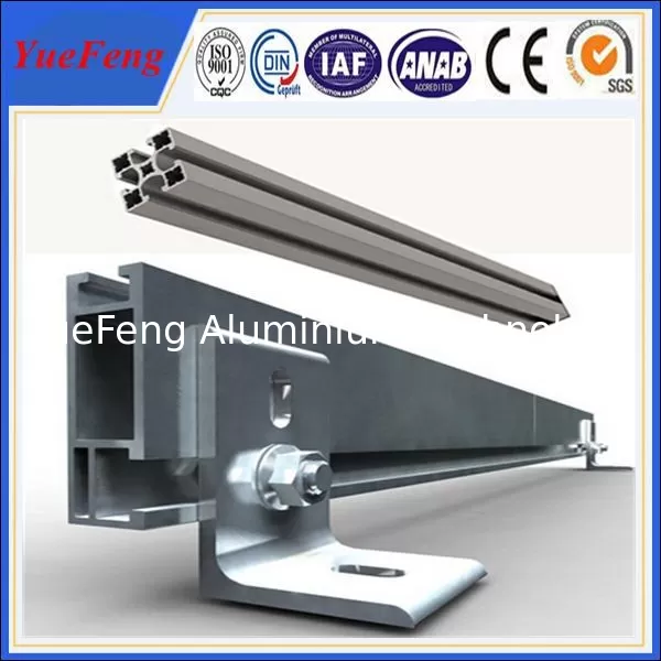 supply aluminum extrusion for railing, extruded aluminium track profile manufacturer