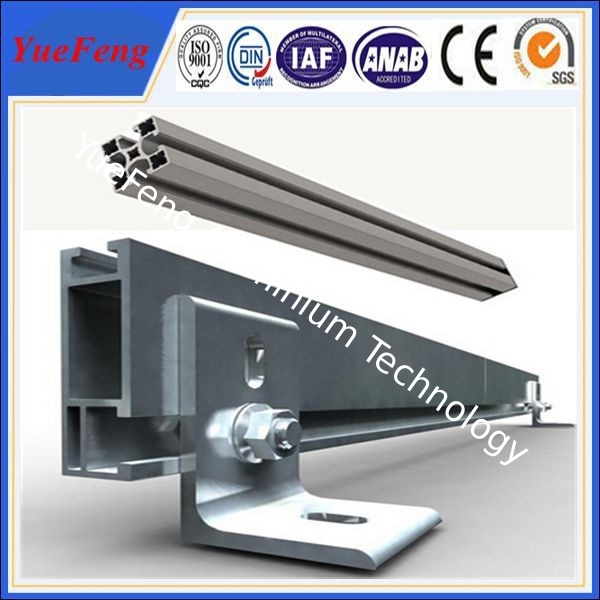 supply aluminum extrusion for railing, extruded aluminium track profile manufacturer