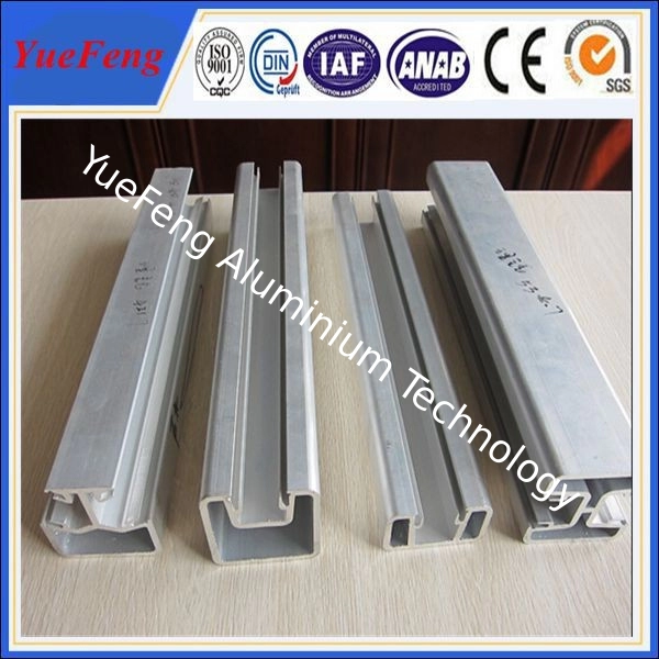 Hot! aluminium tracks profile supplier, OEM shaped aluminum profiles curtain track