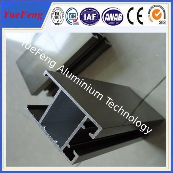 OEM double walled aluminum extrusion, aluminium profiles for curtain wall glass aluminium