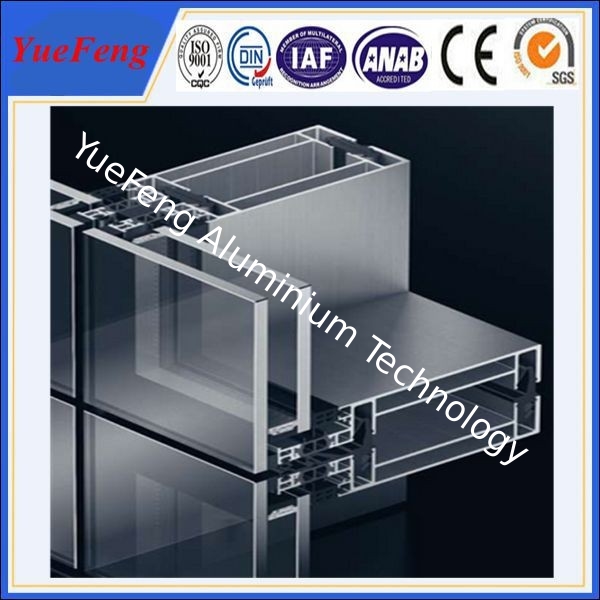 Price aluminum aluminium frame wall glass partition,aluminium frame glass wall