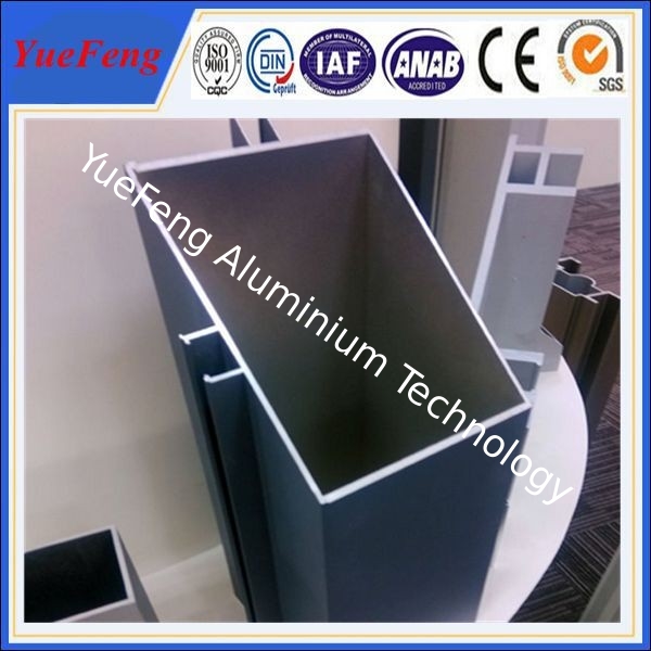 invisible aluminium profiles for curtain walls,OEM  shape aluminium partitions profiles