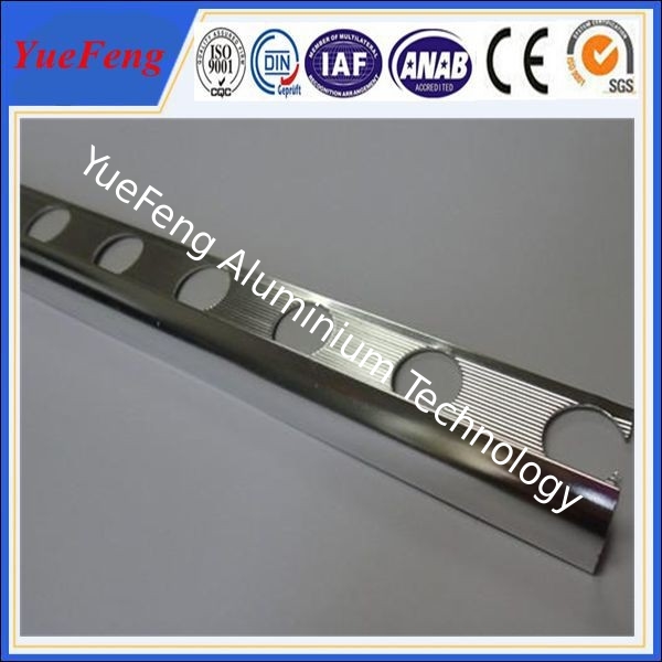 electrophoresis aluminum extrusion, tile trim for marble edge manufacturer, OEM aluminium