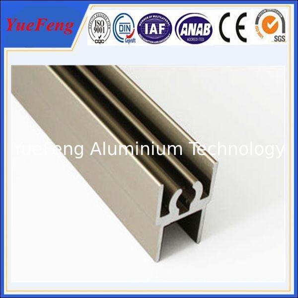 aluminum profile for wardrobe door supplier, polished aluminum extrusion profiles