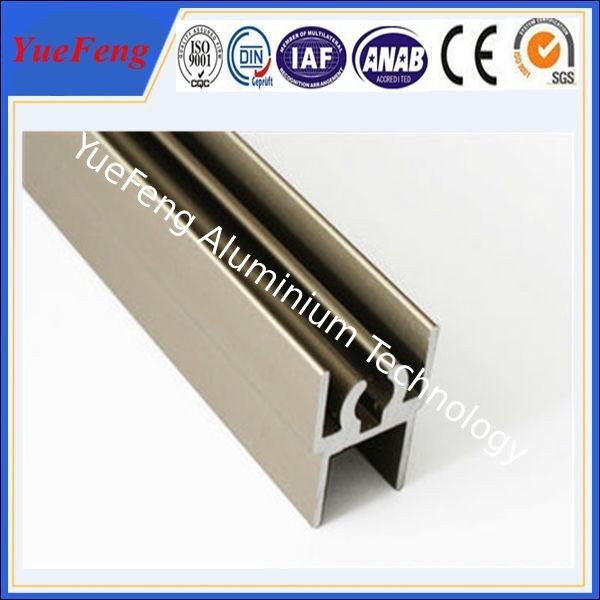 aluminum profile for wardrobe door supplier, polished aluminum extrusion profiles