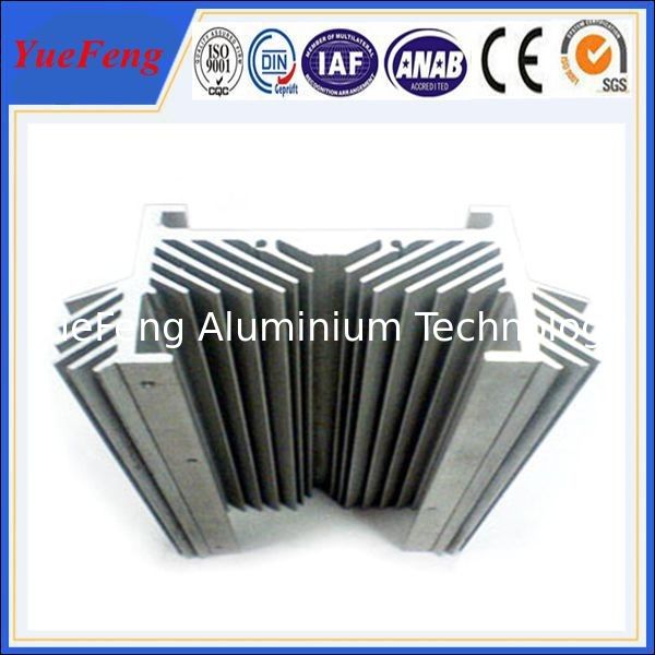 6061 t6 Aluminum heat sink Application Aluminium profile, custom made aluminum parts