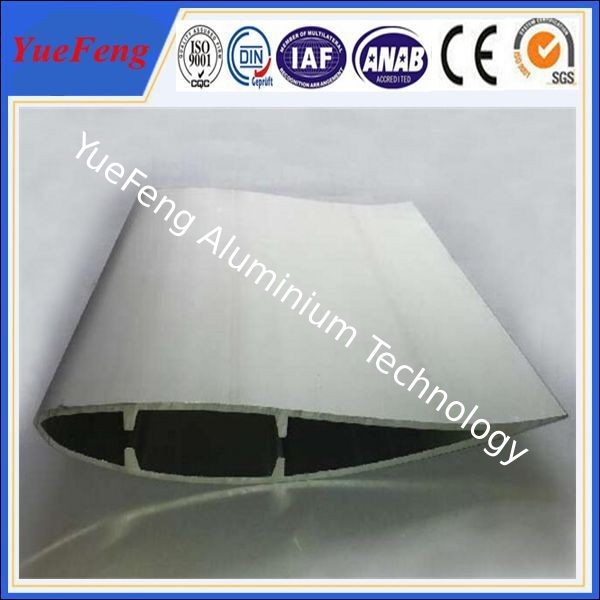 aluminium louvre blade fin, aluminium extruded shutters, mill blade aluminium extrusion