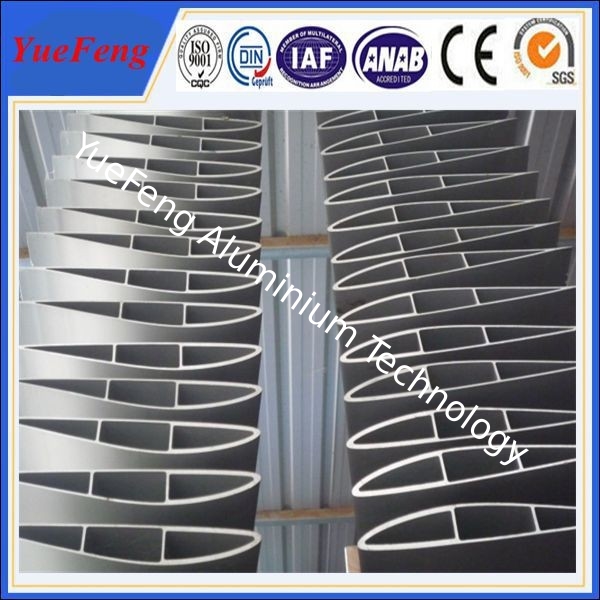 mill blade 6063 aluminum extruded profiles,OEM industrial aluminium alloy profile