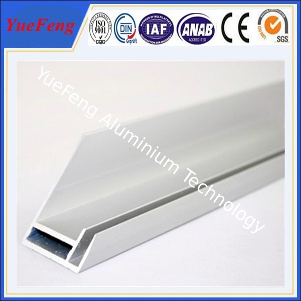 Hot! 6000 series aluminium extrusion profile solar frame extrusion, solar panel aluminium