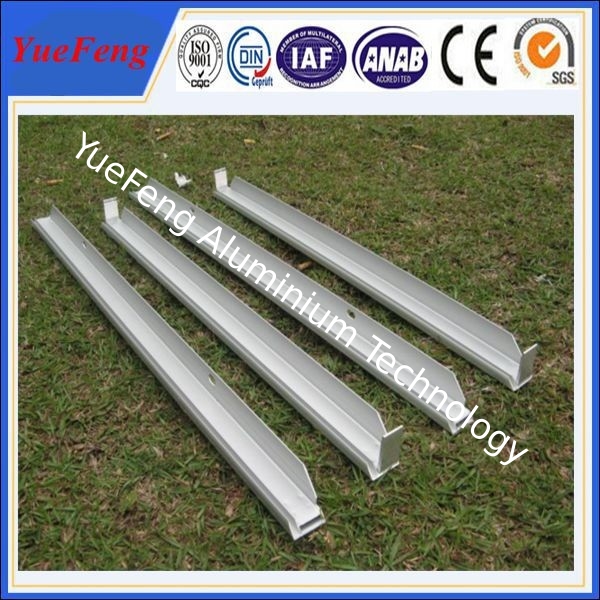 customized industrial aluminium profile,aluminium profile of solar panel frame,OEM