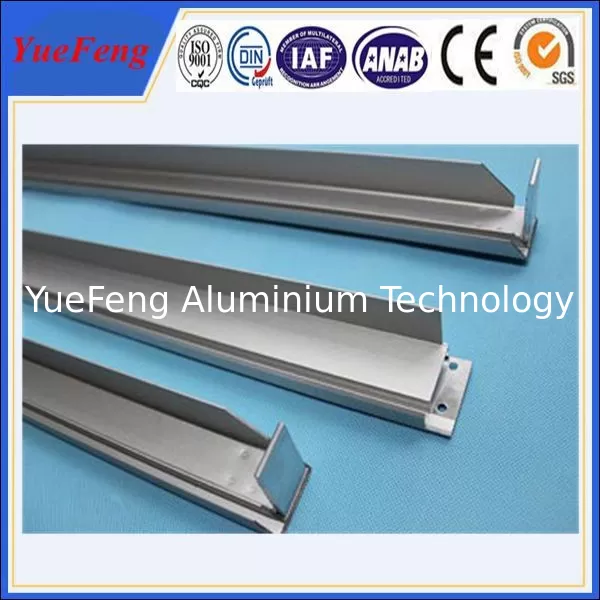 Matte aluminium anode aluminium profile for solar quoted by weight aluminium profile price