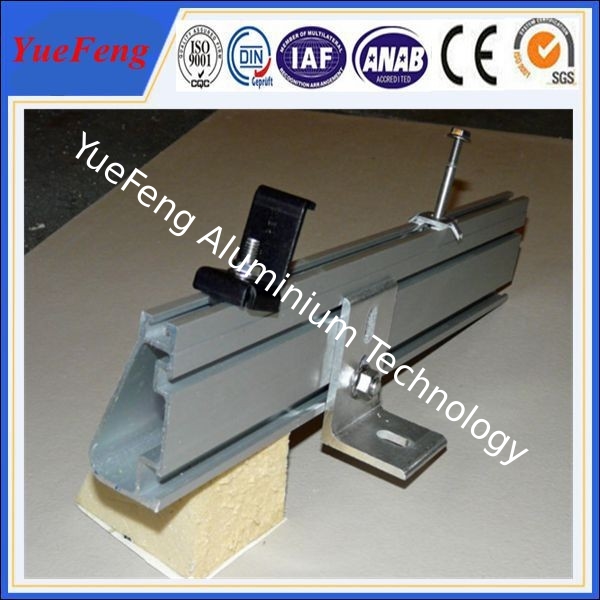 OEM achievable solar mounting structure and solar panel mounting rail for sale