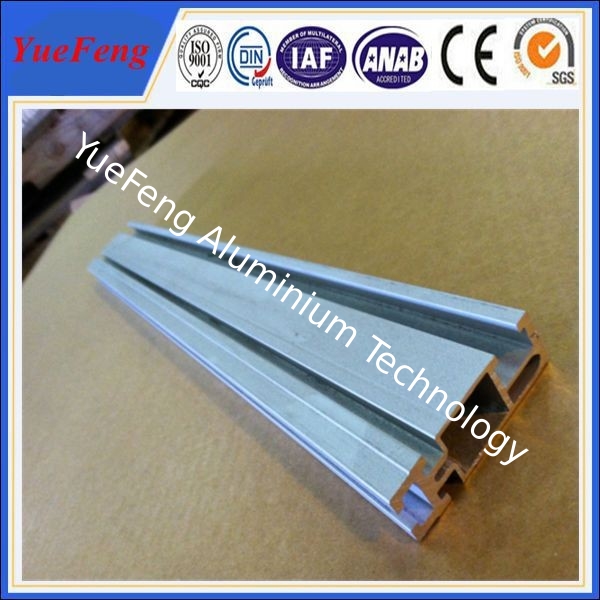 Solar panel mounting aluminum rail solar mounting rail, solar rails anodized aluminium