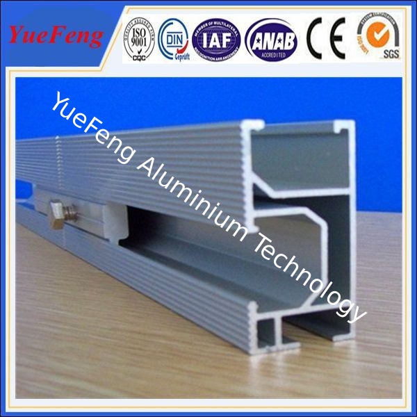 high efficiency10000w solar panel mounting aluminum rail, Solar Module Mounting Rail