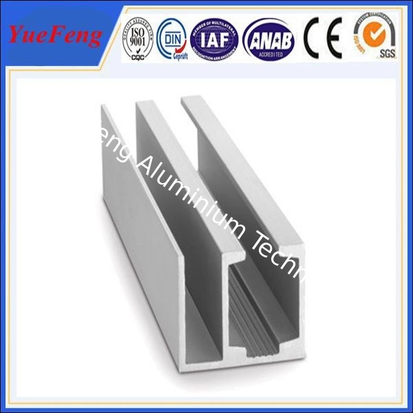 6061/6063 aluminium extrusion profile factory in China,for glass aluminium sliding channel